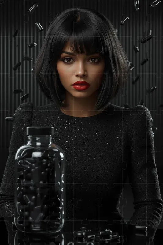 Monochrome Supplement Ad Creatives