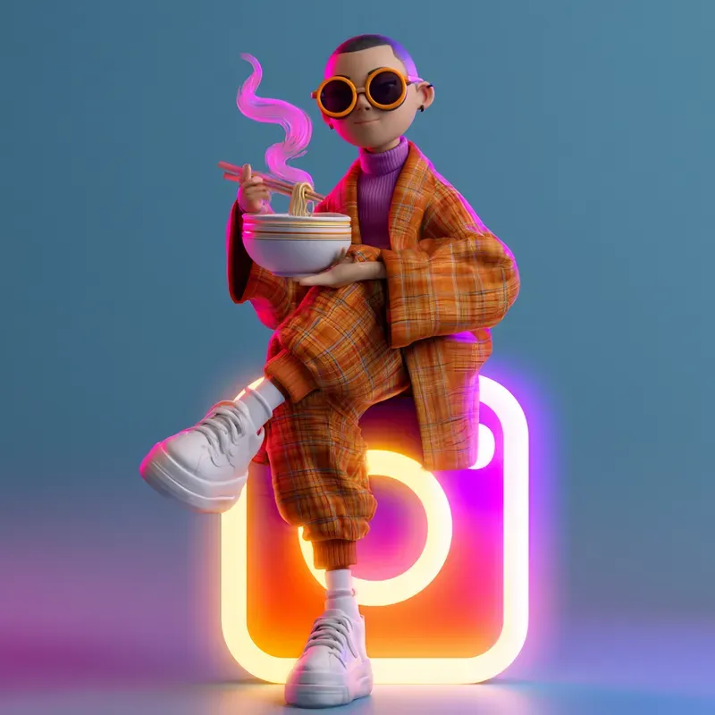 Premium 3D Arttoy Sns Avatar Studios