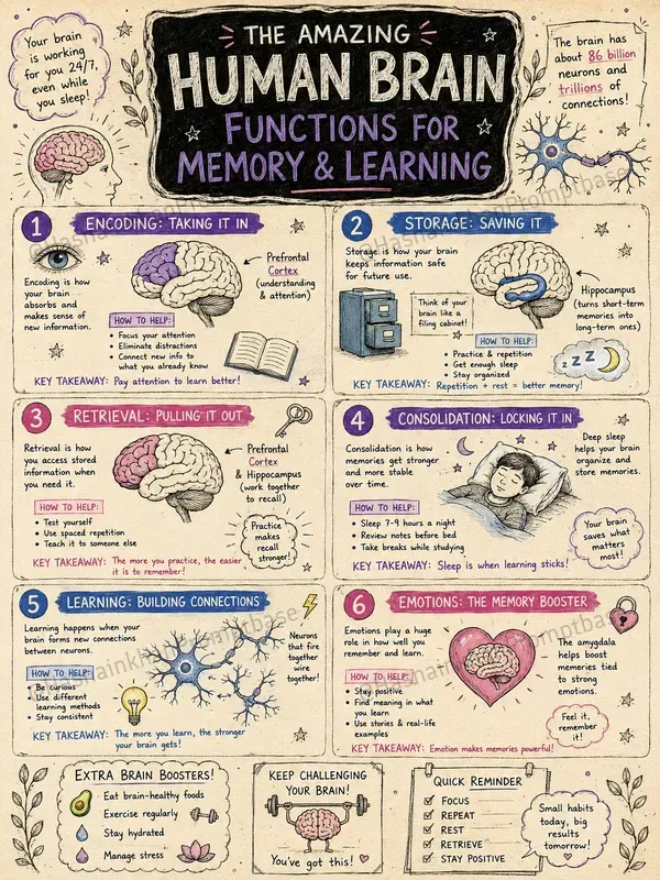 Hand Drawn Educational Sketchnotes