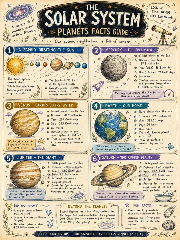Hand Drawn Educational Sketchnotes
