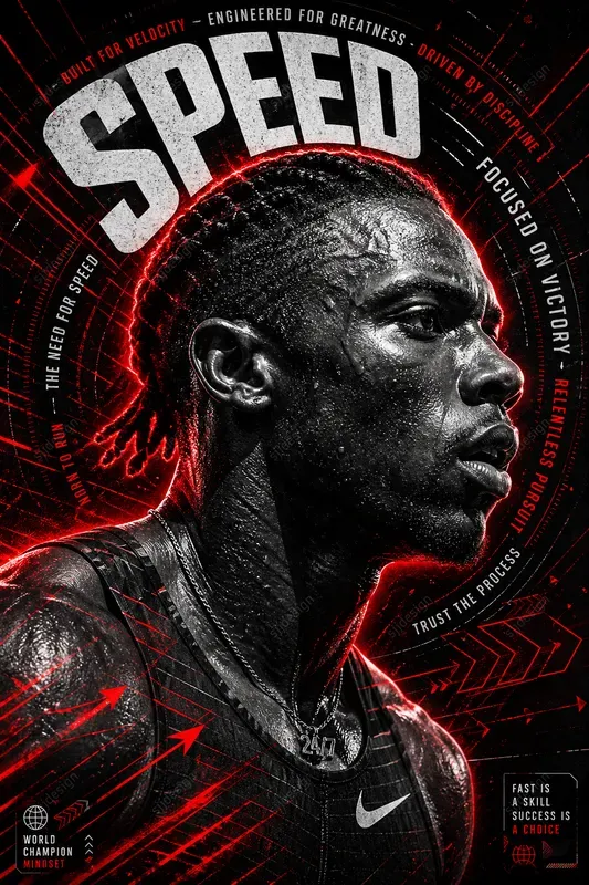 Cyberpunk Identity Scan Posters
