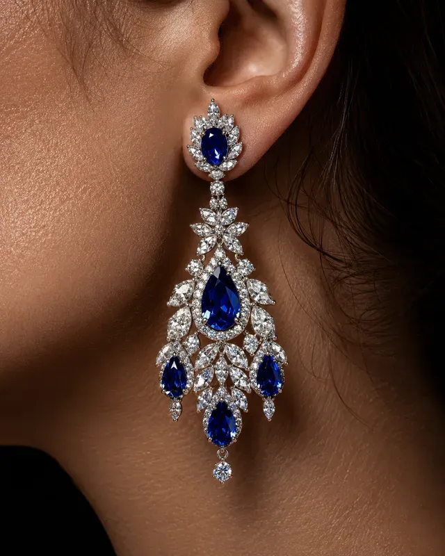 Luxury Jewelry Editorial Closeups