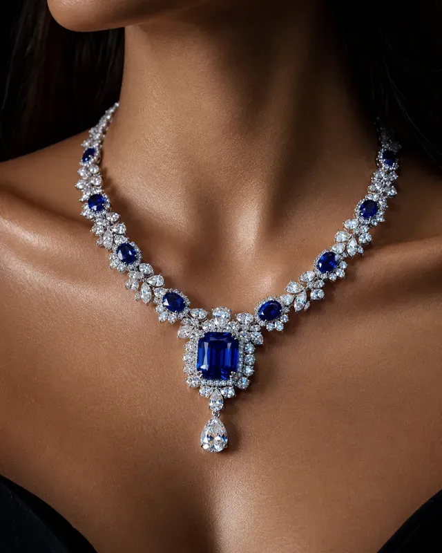 Luxury Jewelry Editorial Closeups