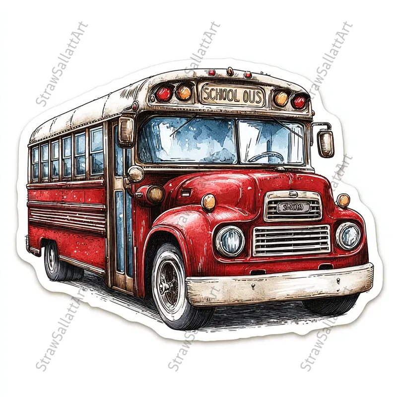 Cute Back To School Sticker Cliparts