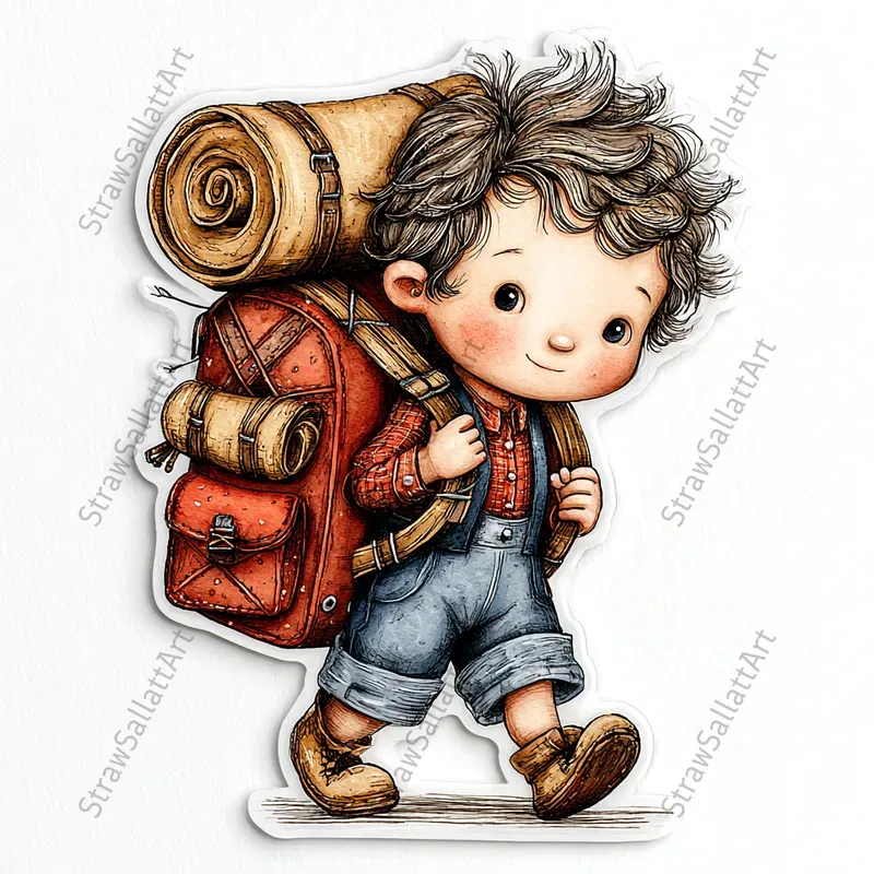 Cute Back To School Sticker Cliparts