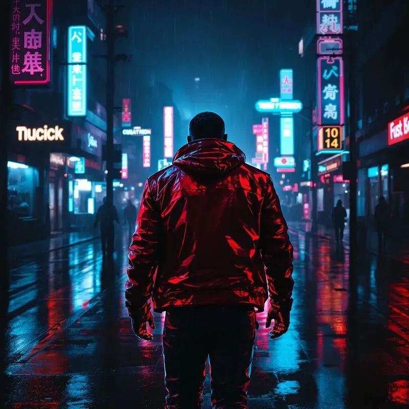 Cinematic Cyberpunk Scifi Concept Art