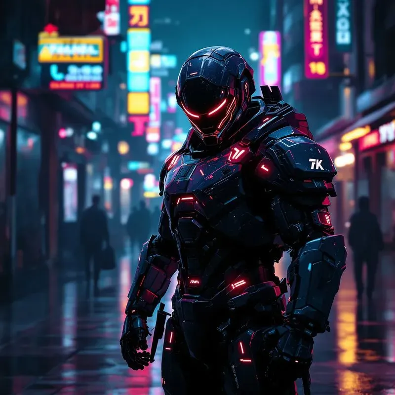 Cinematic Cyberpunk Scifi Concept Art