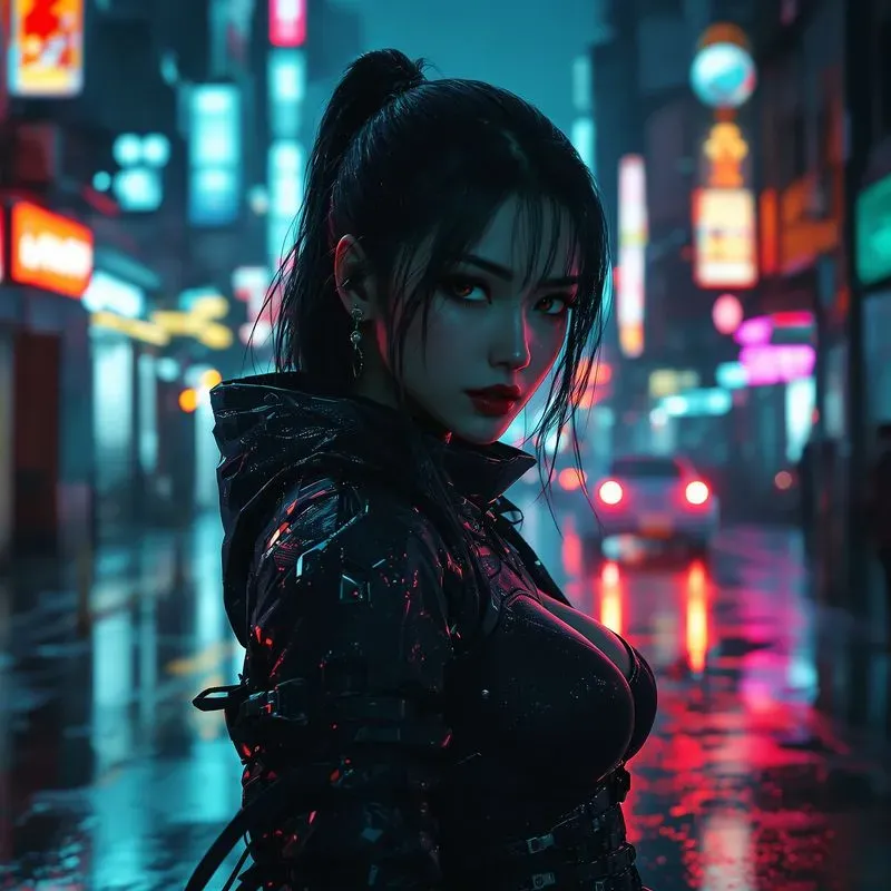 Cinematic Cyberpunk Scifi Concept Art