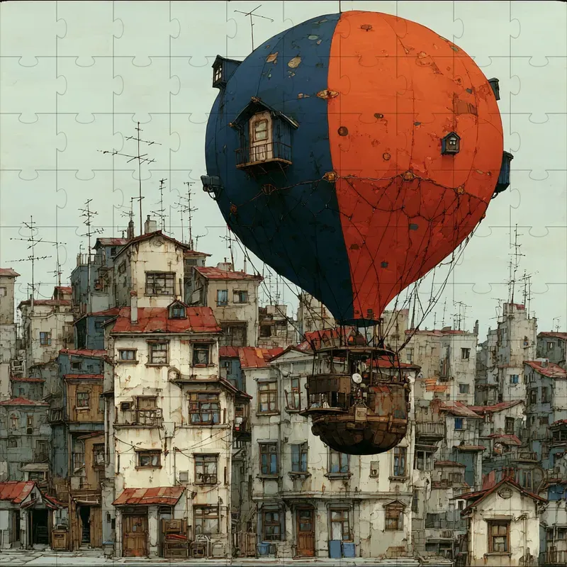 Painted Manga Vintage Cinematic Art