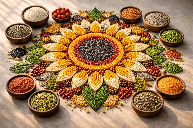 Cosmic Edible Mandalas