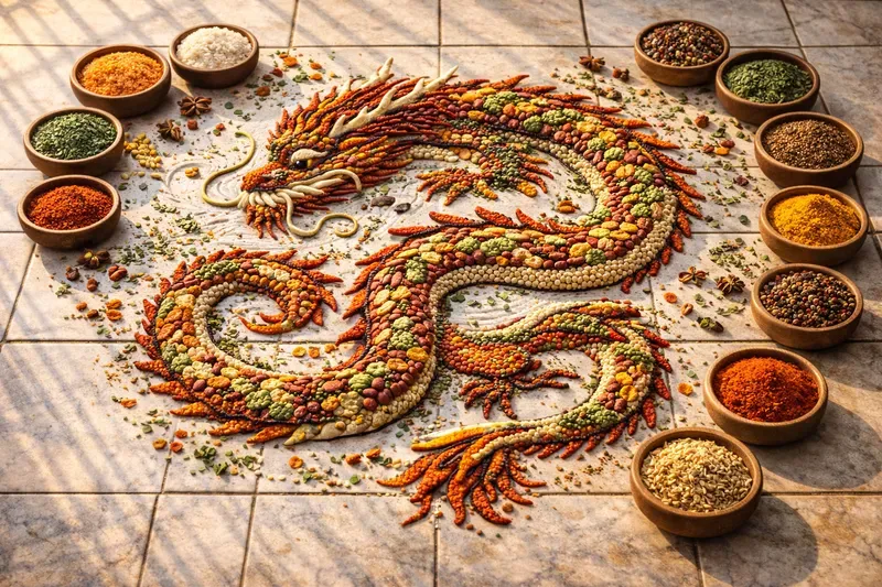 Cosmic Edible Mandalas