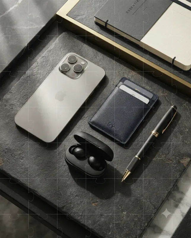 Luxury Flatlay Product Photos