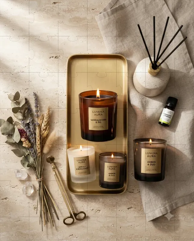 Luxury Flatlay Product Photos