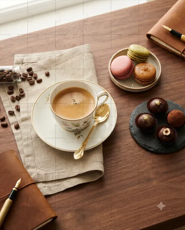 Luxury Flatlay Product Photos