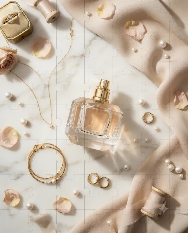 Luxury Flatlay Product Photos