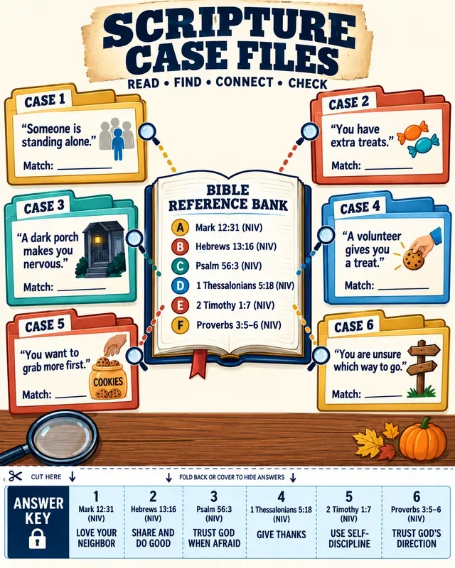 Kids Bible Lookup Challenges