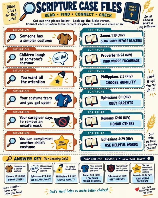 Kids Bible Lookup Challenges
