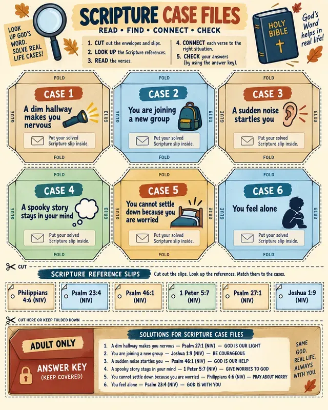 Kids Bible Lookup Challenges