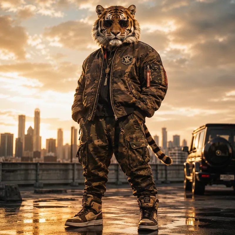 Luxury Animal Streetwear