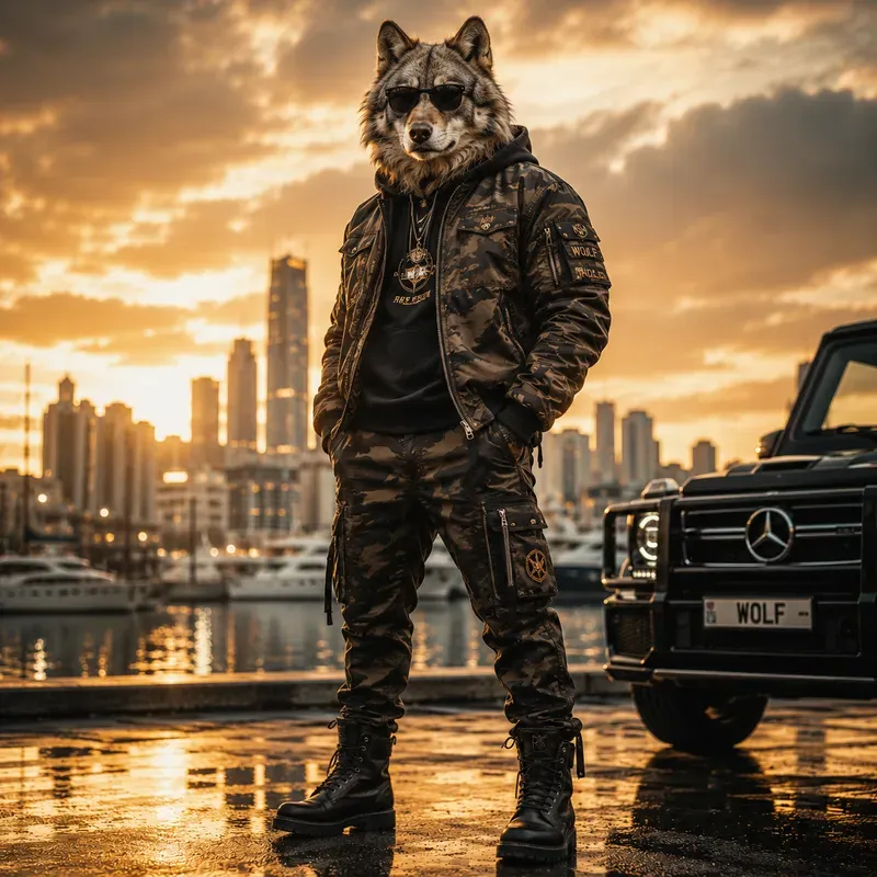 Luxury Animal Streetwear
