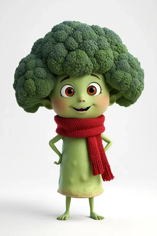 3D Realistic Vegetable Fruit Characters