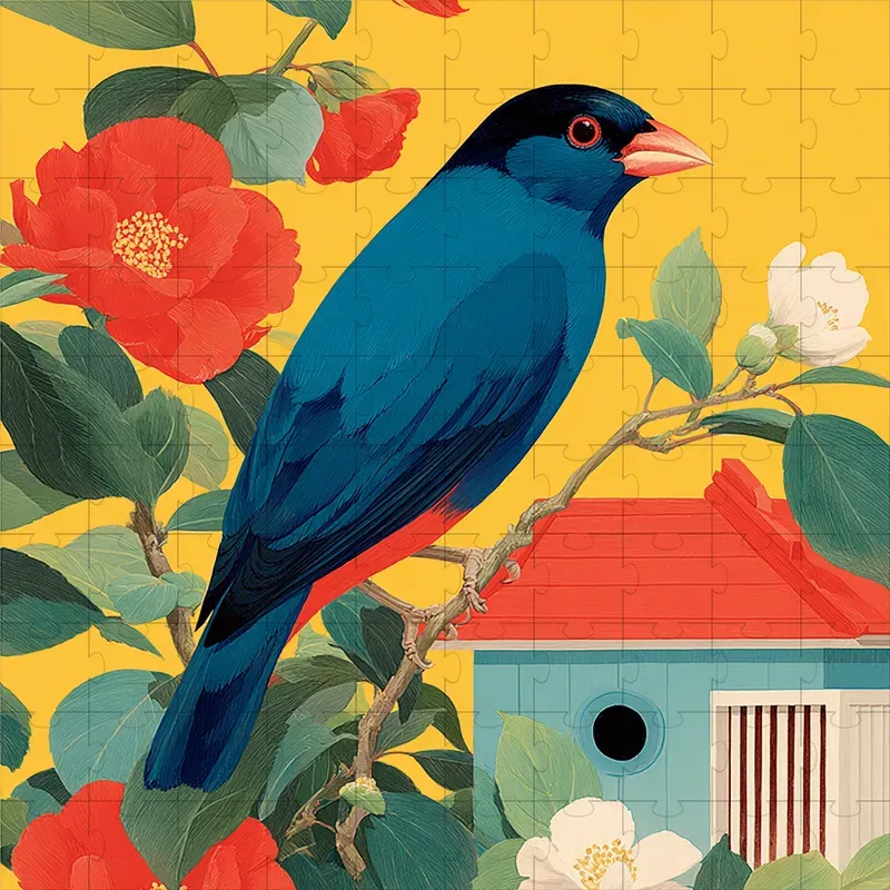 Gouache Posters Vivid Flat Retro