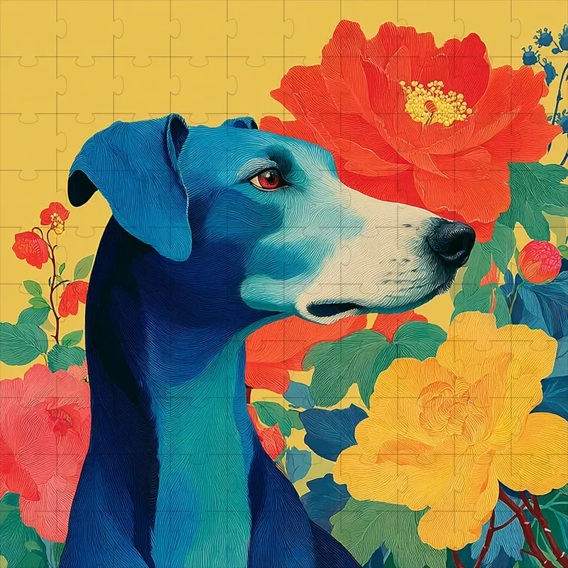 Gouache Posters Vivid Flat Retro