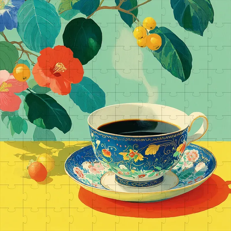 Gouache Posters Vivid Flat Retro