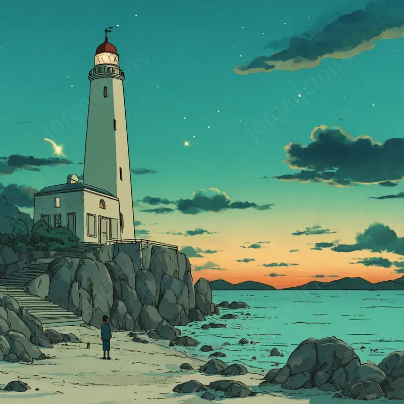 Anime Cinematic Environment Style