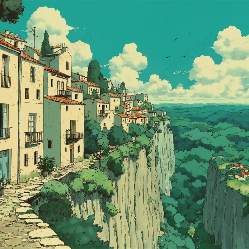 Anime Cinematic Environment Style