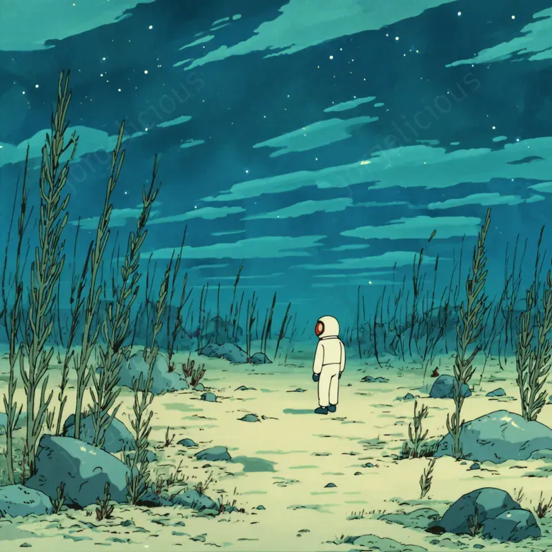 Anime Cinematic Environment Style