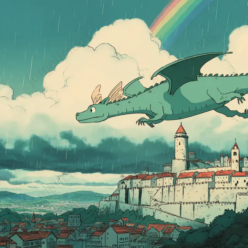 Anime Cinematic Environment Style