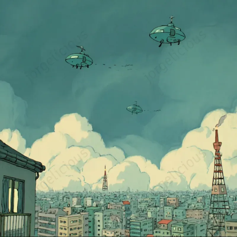 Anime Cinematic Environment Style