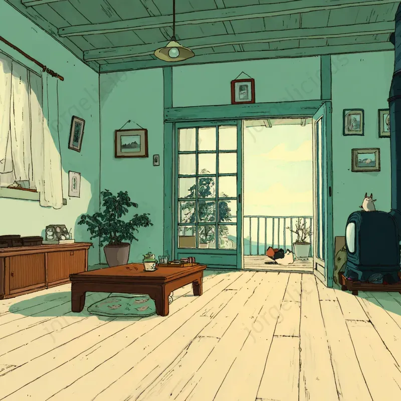 Anime Cinematic Environment Style