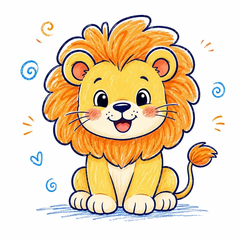 Cute Nursery Animal Doodles