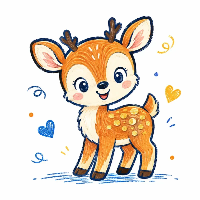 Cute Nursery Animal Doodles
