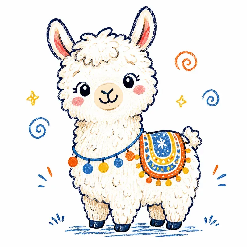 Cute Nursery Animal Doodles