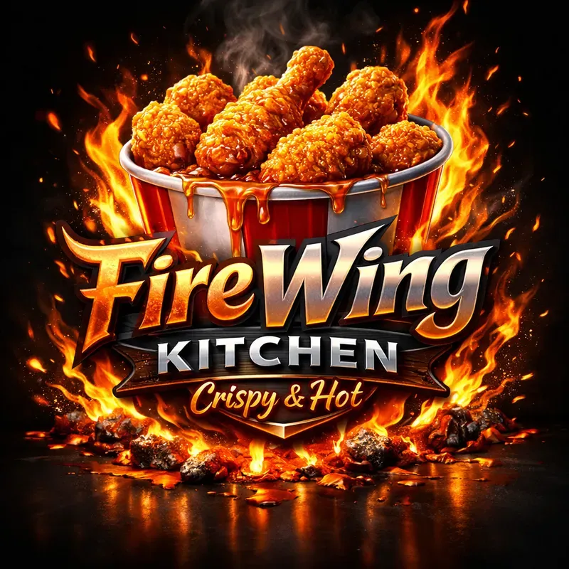 Flaming Restaurant Logo Makers