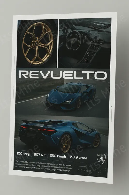 Cinematic Super Car Poster Templates