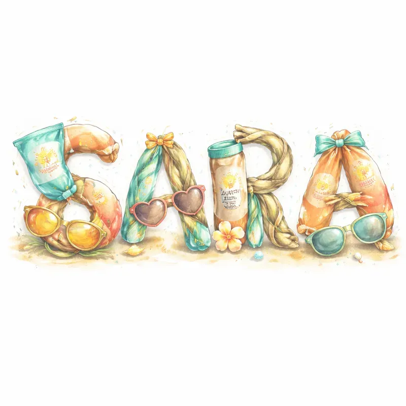 Tidal Treasure Typography Art