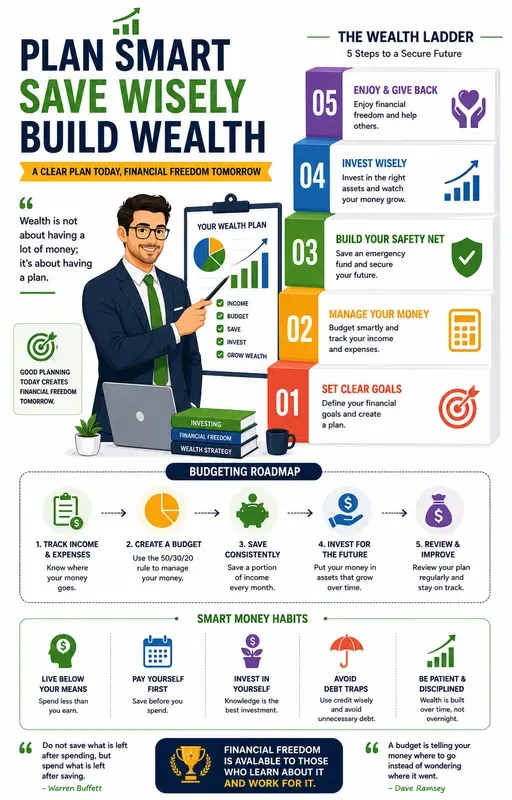 Motivational Success Ladder Infographics