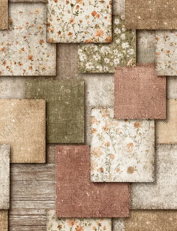 Vintage Rustic Taupe Seamless Pastels