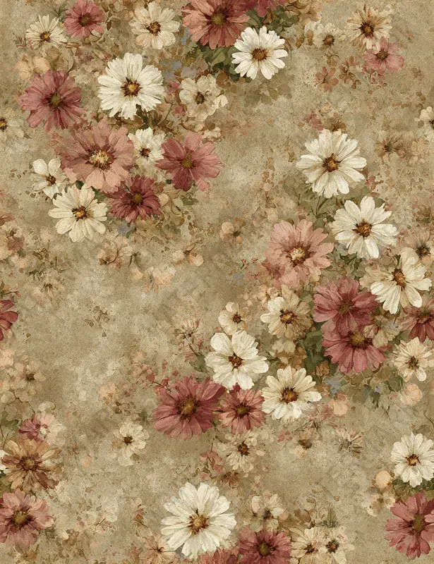 Vintage Rustic Taupe Seamless Pastels