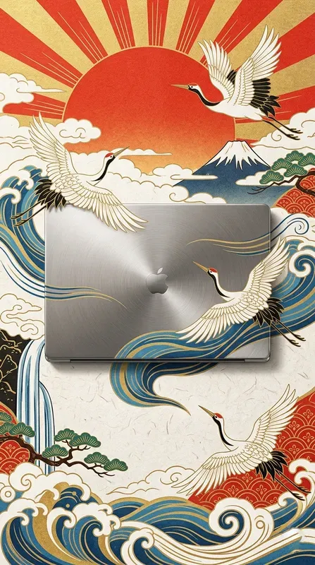 Modern Ukiyoe 3D Woodblock Stages