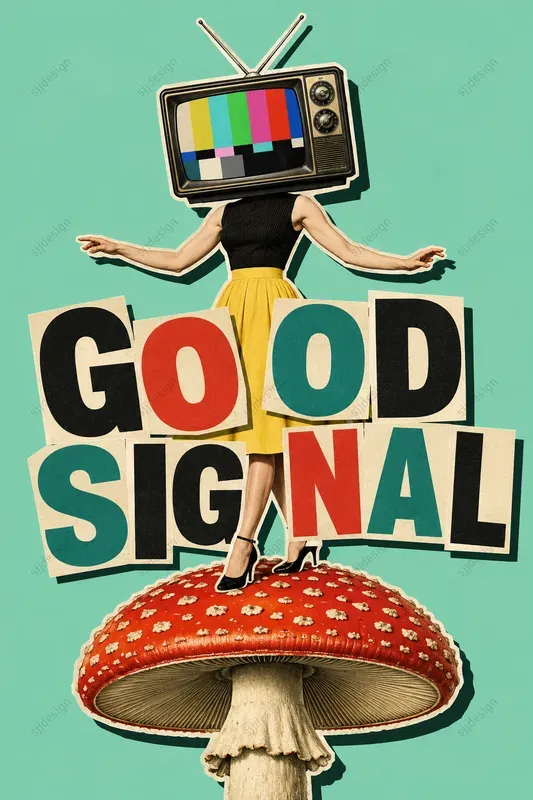 Absurdist Pop Art Collage Mashups