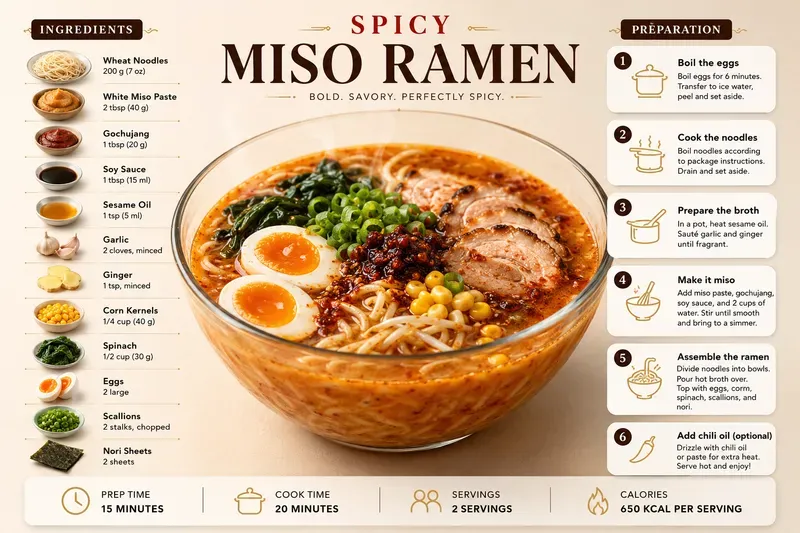 Professional Recipe Infographic Creators