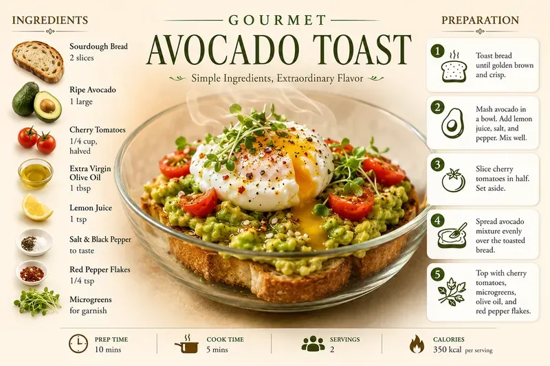 Professional Recipe Infographic Creators