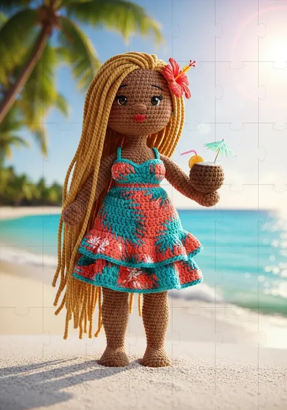 Crochet Amigurumi Character Scenes