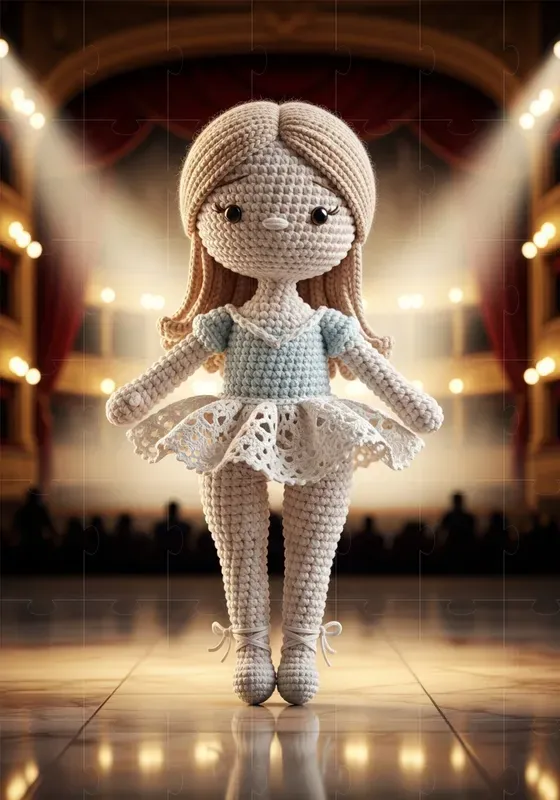 Crochet Amigurumi Character Scenes