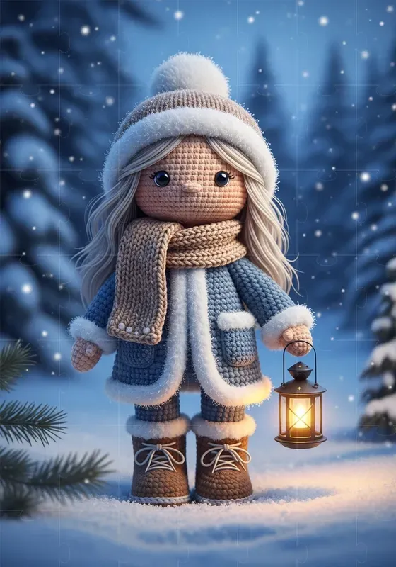 Crochet Amigurumi Character Scenes